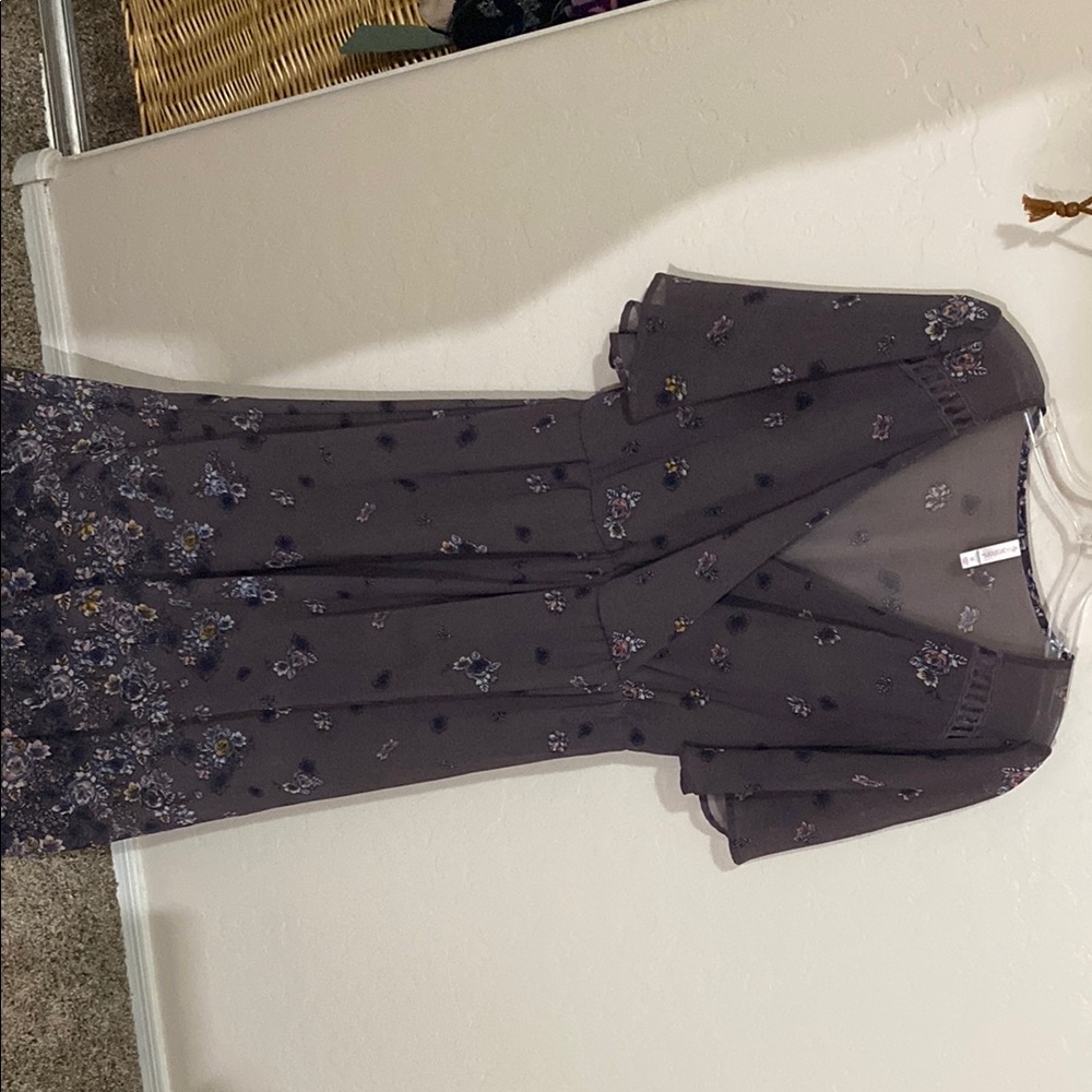 Floral Sheer Dress
